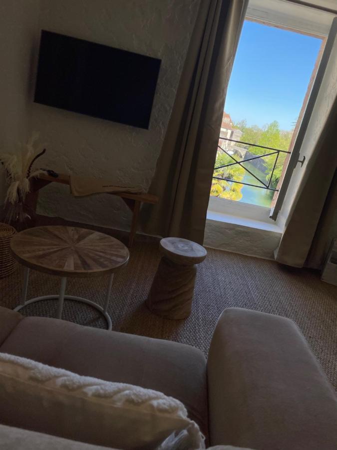 Studio Au Moulin " La Plage " Vue Unique Sur La Petite Venise Dole Dış mekan fotoğraf